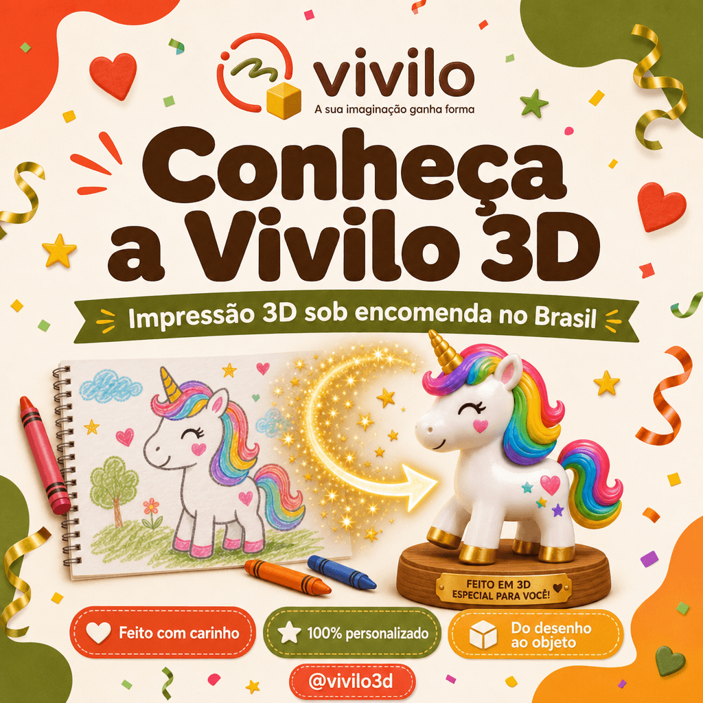 Bem-vindo à Vivilo 3D